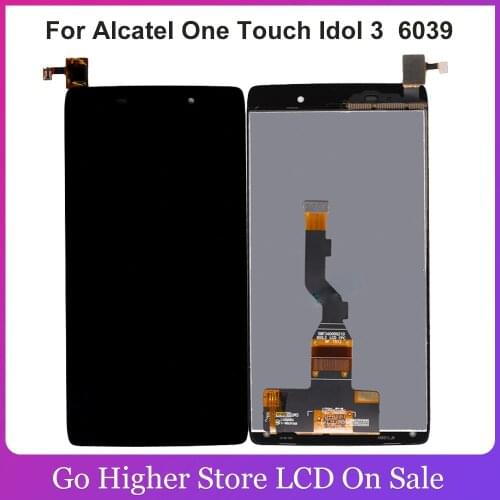 4.5'' For Alcatel One Touch Idol 3 6039 OT6039 6039A 6039K 6039Y LCD Display Digitizer Screen Touch Panel Assembly