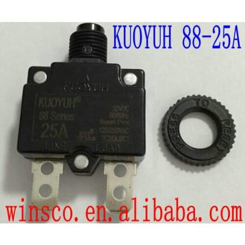 25A 100% KUOYUH CIRCUIT BREAKER 88 SERIES 25A