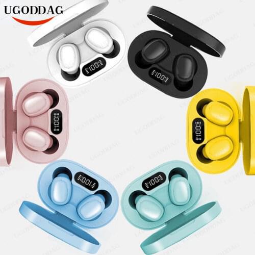 Fone de ouvido sem fio Wireless Headphones TWS Bluetooth 5.0 Earphone HiFi Dual Earbuds Touch Control Headset for sports /game