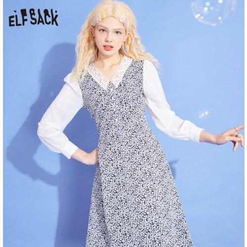 ELF SACK Floral Summer Dresses