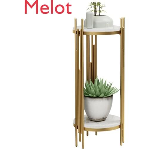 European Modern and Simple Shelf Multi-Layer Floor Decoration Jardiniere Living Room Light Luxury Indoor Decorative Flowers Rack
