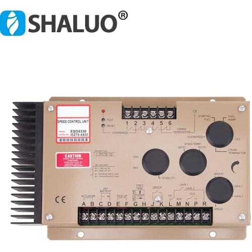 ESD5330 Generator Engine Speed Controller Governor Module GAC Cummins Diesel Genset Actuator Electronic Control Board Unit Part