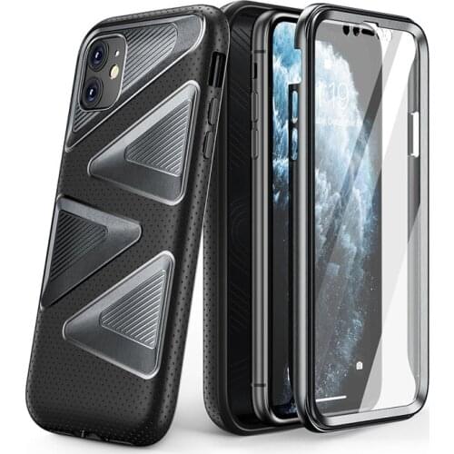 For iPhone 11 Case 6.1" (2019 Release) SUPCASE UB Maze Full-Body Premium Hybrid Protective Cover With Built-in Screen Protector
