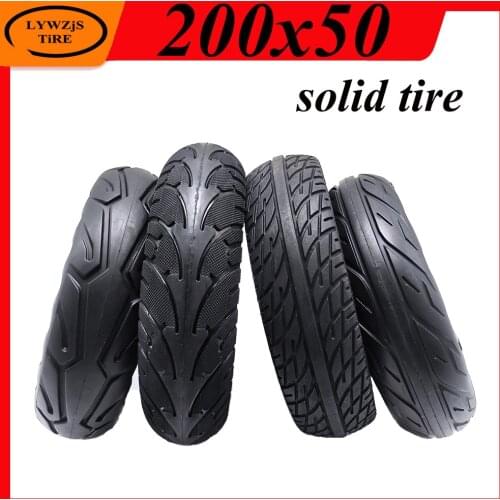 Good Quality 200x50 Solid Tire 8 Inch Explosion Proof Tyre for Electric Scooter Accessories