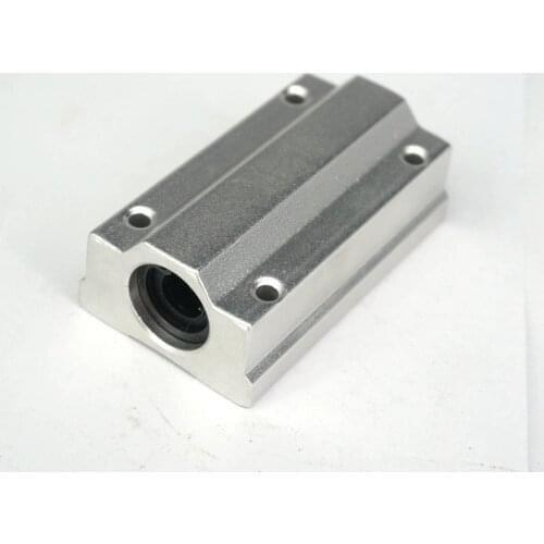 Fit Shaft Diameter 10mm Long Linear Slide Unites Bushing Block Ball Bearing Motion CNC SCS10LUU