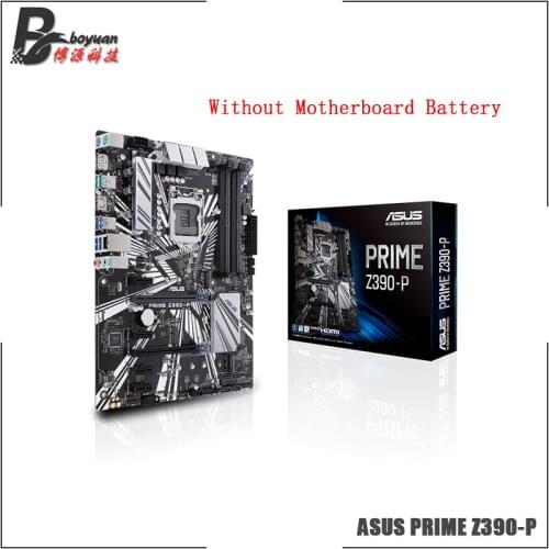 ASUS PRIME Z390 P ATX Intel Z390 M.2 DDR4 4266MHz USB 3.1 New 128G Double Channel Support 8 9 gen 1151 CPU Motherboard