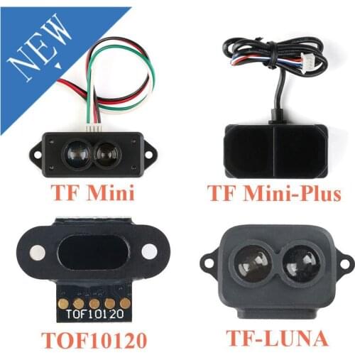 TF Mimi TF-luna TOF10120 TF Plus ToF Laser Lidar Range Sensor Module Distance Ranging Interface For Arduino UART I2C IIC New