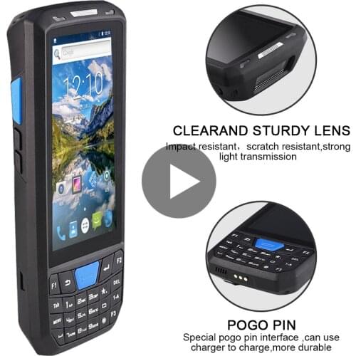 Smart QR Code Scanner WiFi Remotely Controlled APP Access Control System Handheld PDA Moible Comuputer