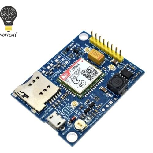 WAVGAT SIM868 GSM GPRS GPS BT CELLULAR MODULE MINI SIM868 board SIM868 breakout board,instead of SIM808