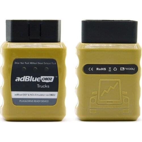 2019 AdBlue Emulator NOX Emulation AdblueOBD2 Plug&Drive Ready Device by OBD2 Trucks Adblue OBD2 for trucks