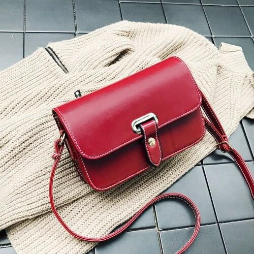 2020 Womens Bag PU Leather Shoulder Bag Ladies Messenger Bags Fashion Handbags Small Bag HJ01