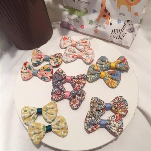 5*3cm 15pcs/lot DIY floral fabric bow tie small bow tie Appliques Satin Ribbon Bow Appliques Craft DIY Wedding Decoration