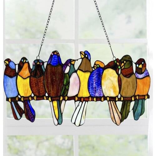 Acrylic Bird decor Pendant nordic baby room decoration Hangings kids Home Lanyard Pendant Acrylic sitting room Wall accessories