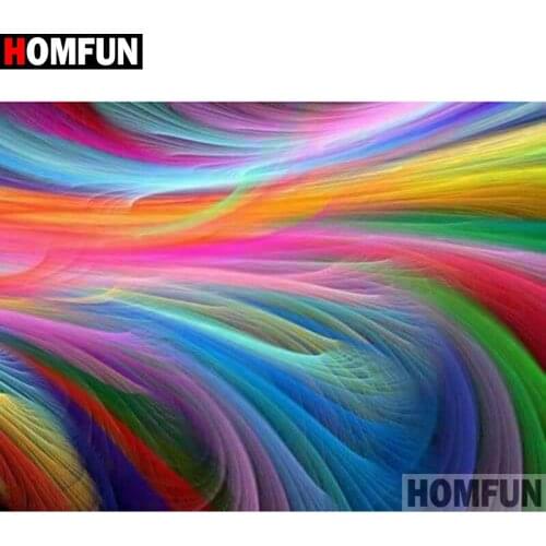 HOMFUN Full Square/Round Drill 5D DIY Diamond Painting "landscape" Embroidery Cross Stitch 5D Home Decor Gift A00216