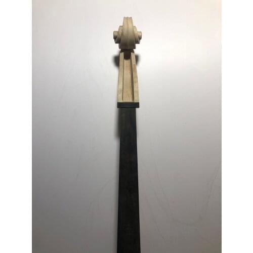 Bass, bass accessories, bass head Maple 3/4times cello neck, hand carved---Semi finished products