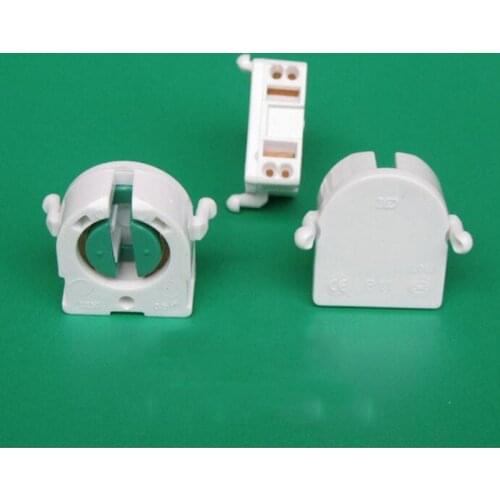 LED T8 Fluorescent Lamp Holder lighthouse Grille T8 LED Tube Base 10pcs