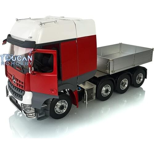 LESU RC 1/14 Scale Metal Chassis 8*8 Actros Tractor Truck THZH0855
