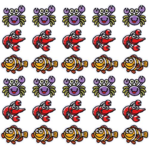 Riverdale patches Iron Patches Adhesive Cloth Stickers Repair Holes DIY Decoration Sea Animals Embroidery stranger things