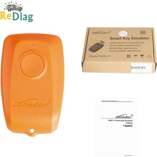 Orange SKE-LT-DSTAES 128 Bit Smart Key Emulator for Lonsdor K518 Support For Toyota 39 Chip All Keys Lost Offline Calculation
