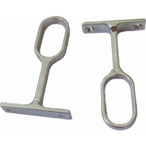 Holder 30 x 15 mm Oval Wardrobes (2uds) (Refurbished A+)