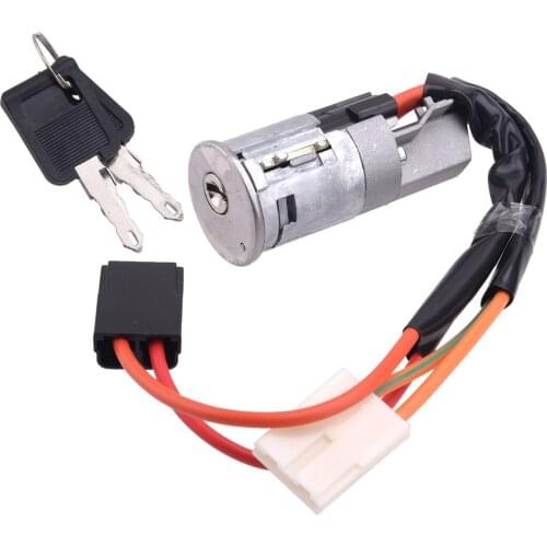 Ignition Lock Barrel Switch w/ 2 Keys Fit For Vauxhall Vivaro Renault Trafic Nissan Primastar Interstar 7701038365 256419