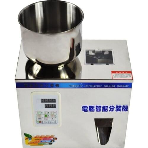 New type 2-200g semi-automatic dry spice powder filling machine