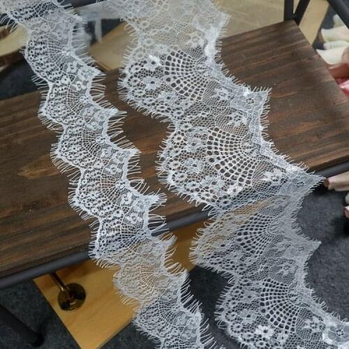 Hollow Wavy Lashes Lace DIY Skirt Neckline Decorative Veil Stitching Accessories Sewing Collar Lace RS3171