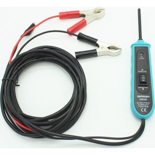 Acheheng Car Electric Circuit Tester EM285 6-24V DC Automotive Electrical Systems Testing Tool