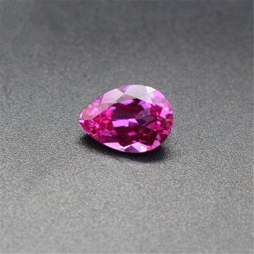 Pink Tourmaline Pear Shaped Faceted Gemstone Teardrop Cut Tourmaline Gem Multiple Sizes to Choose GT28