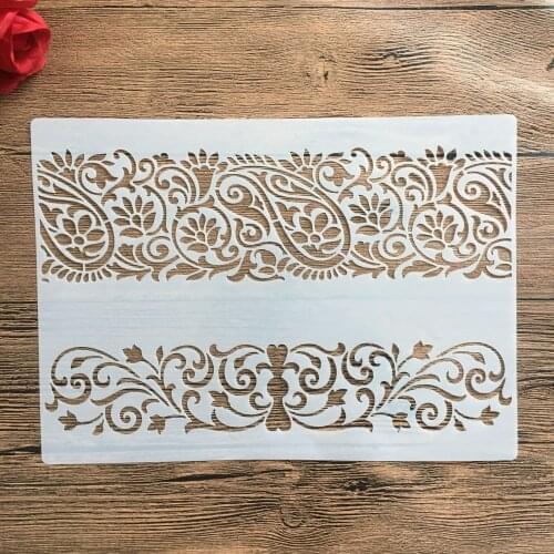 A4 29 * 21cm Mandala flower DIY Stencils Wall Painting Scrapbook Coloring Embossing Album Decorative Paper Card Template,wall