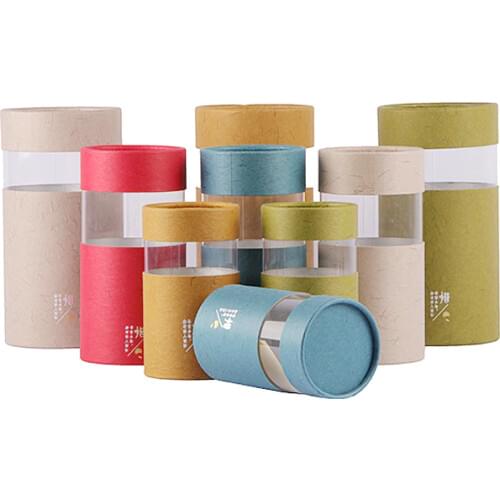 Xin Jia Yi Packaging Paper Box For T-Shirt Round Craft Paper Double Tube 3 Different Sizes Luxury Fashion Package Boxes