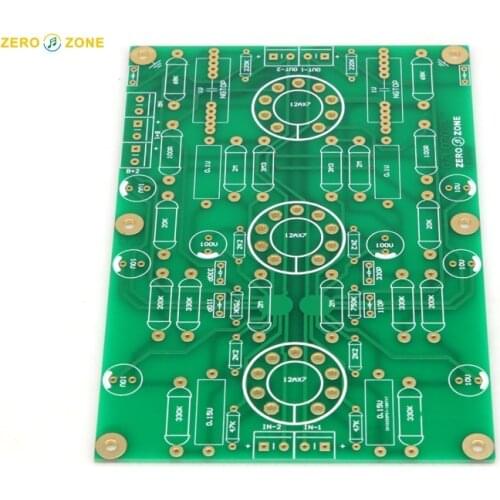 ZEROZONE E834 RIAA MM Tube phono amplifier PCB Turntable preamp Base on EAR834 Circuit 1 order