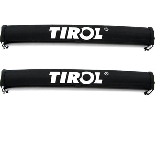 1Pair Of Roof Rack Pads Inflatable Padded Crossbar Roof Cover Luggage Carrier Protective Cloth Bike Rack For Car Accessories