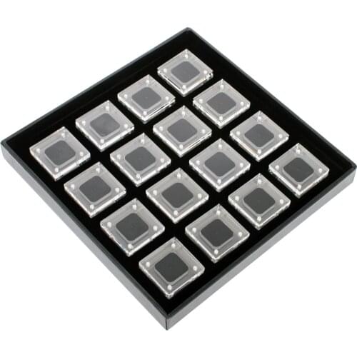 Acrylic Loose Diamond Display Box Gemstone Display Showcase Box Gem Jewelry Case