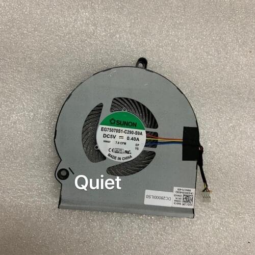Free Shipping New original cpu cooling fan for Dell Alienware 15 R3 SUNON EG75070S1-C280-S9A EG75070S1-C290-S9A 0JWH30 JWH30