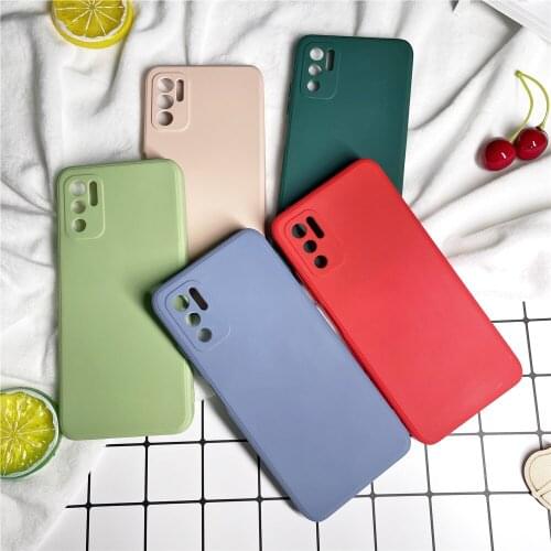 For Xiaomi Redmi Note 10 5G Case For Redmi Note 10 5G Cover Shockproof Liquid Silicone Cases Phone Bumper For Redmi Note 10 5G