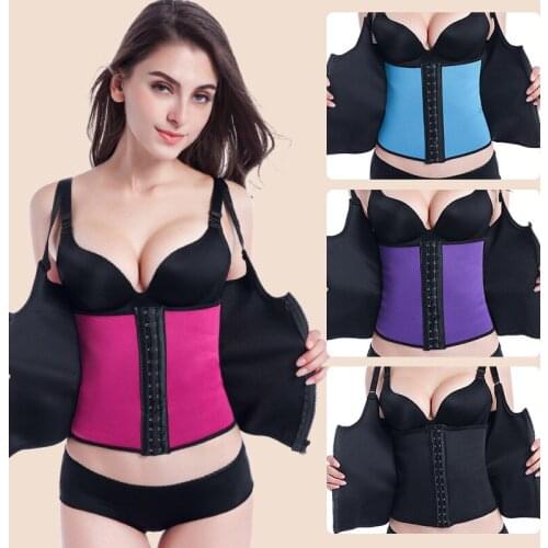 Women Waist Cinchers Womens Corset Shaper Band Body Building Front Buckle Three Breasted Dropship Support Body Shapewear Women