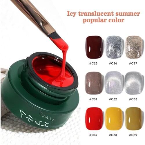 5ml High Saturation Nail Spar Gel Bright Non-Fading Popular Color Nail Japanese Solid State Gel Manicure Art Making Nail polish