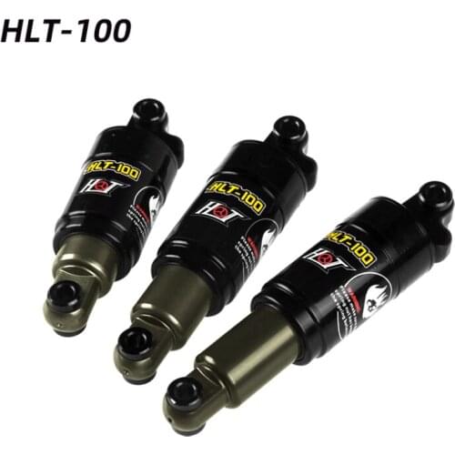 HLT-100 Mountain bicycle Rear Shocks Shock for e-bike Snow Bike 125/150/165/185mm 850/1000 lbs Aluminum alloy Oil Spring