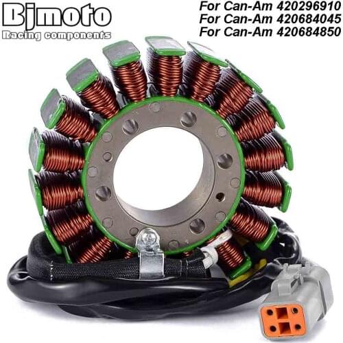 Motorcycle Ignition Magneto Stator Coil For Can-Am Outlander 330 400 STD Max 400 2X4 400 XT 4X4 420296910 Stator Generator Coil