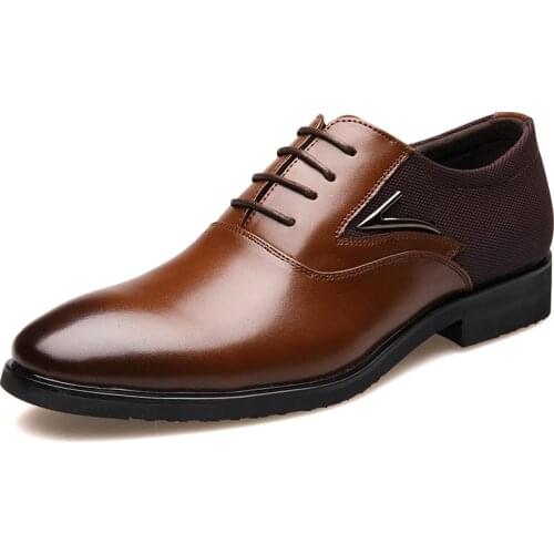 Men New Brand Luxury Shoes Trend Wedding Leather Dress Shoes Black Fashion Breathable For Male Footwear Loafers Big Size 38-48
