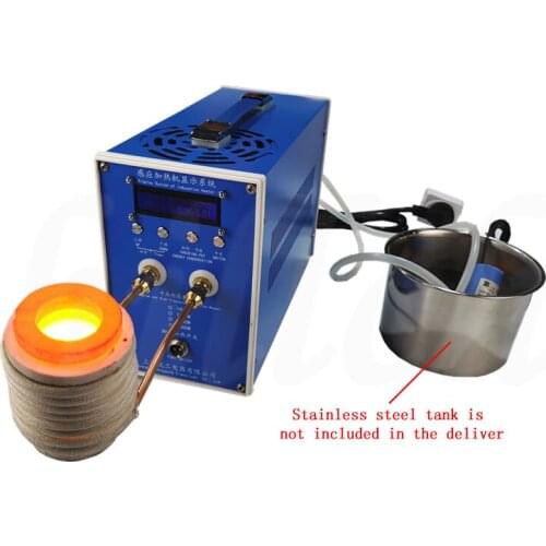 220 volt small high frequency induction heating machine, metal heater, electromagnetic heater, quenching heater, furnace