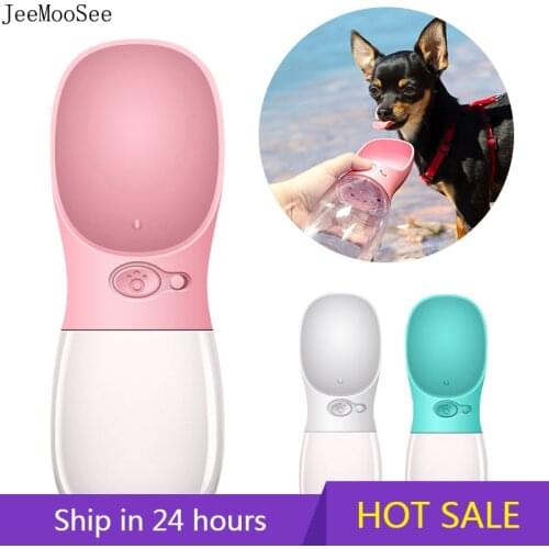 350ML 480ML 550ML Portable Pet Dog Water Bottle Travel Puppy Cat Drink Bowl Outdoor Outside Pet Feeder Dispensador Agua Perro