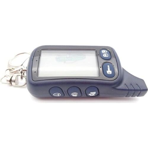 TZ9010 Lcd remote key fob keychain For Tomahawk TZ9010 lcd remote two way car alarm system free shipping