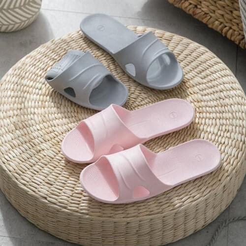 Female EVA Slippers Super Light Lovers Bathroom Indoor Slipper Anti-slip Soft Summer Autumn Shoes Woman Men Home Slides SH465
