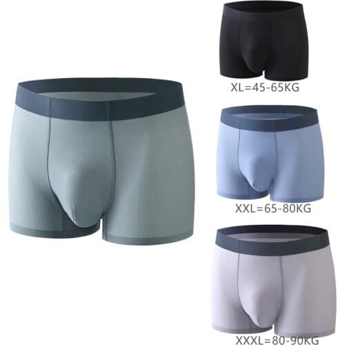 Mens Briefs Boxer Shorts Mens Boxer Briefs Mens Underwear Ice Silk Underwear Comfortable And Breathable Sexy Soft