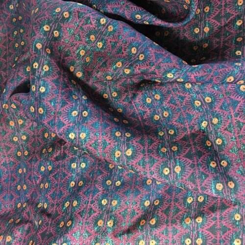 High quality ramie fabric digital printing tissu High-end summer gowns, cheongsams, dresses, shirts and skirts tissus