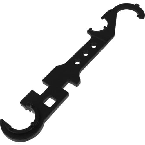 1Pc AR15/M4 Multi-function Spanner Steel Wrench High Hardness Outdoor Wrench