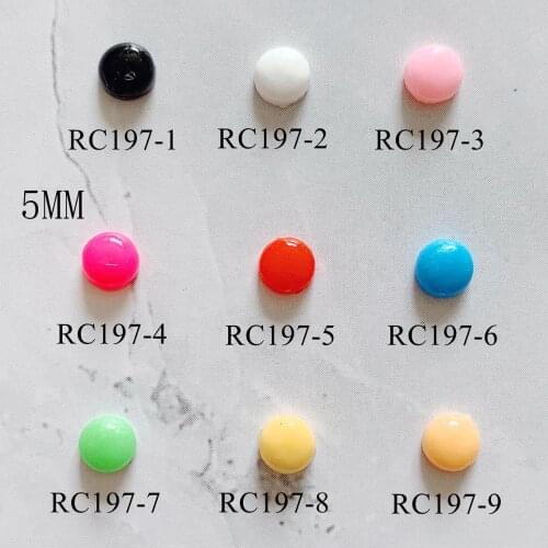 30pcs Cute 5MM Mini Candy Decoration Nail Art Resin Deco