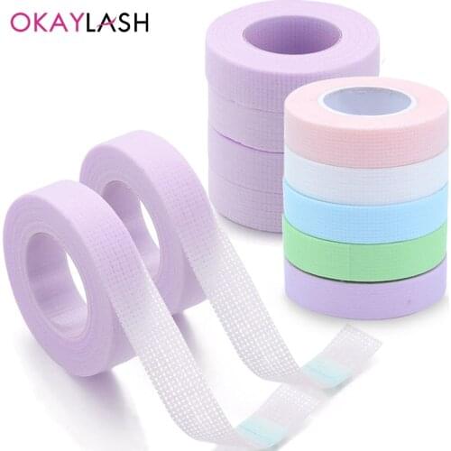 4PCS Wholesale Eyelash Extension Breathable Medical PE Adhensive Tape Anti-allergy Non-woven Tapes for Grafting False Lash